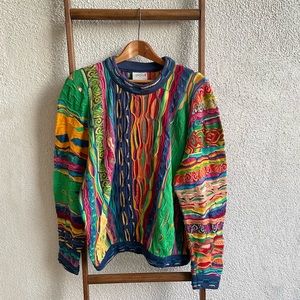Vintage COOGI Knit 3D Sweater Australia
